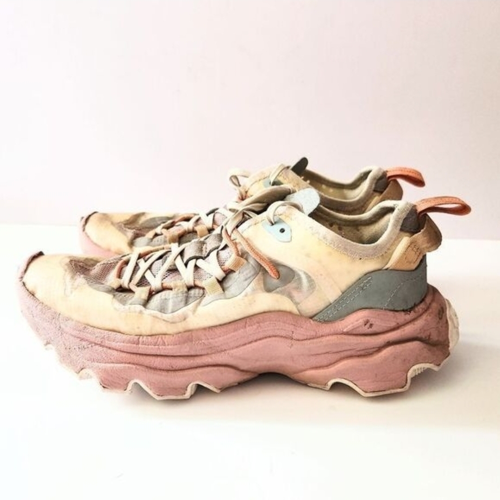 Sorel Kinetic Women's Sneakers Chunky Sole Eraser Pink/Chalk EU 39.5 US 8.5